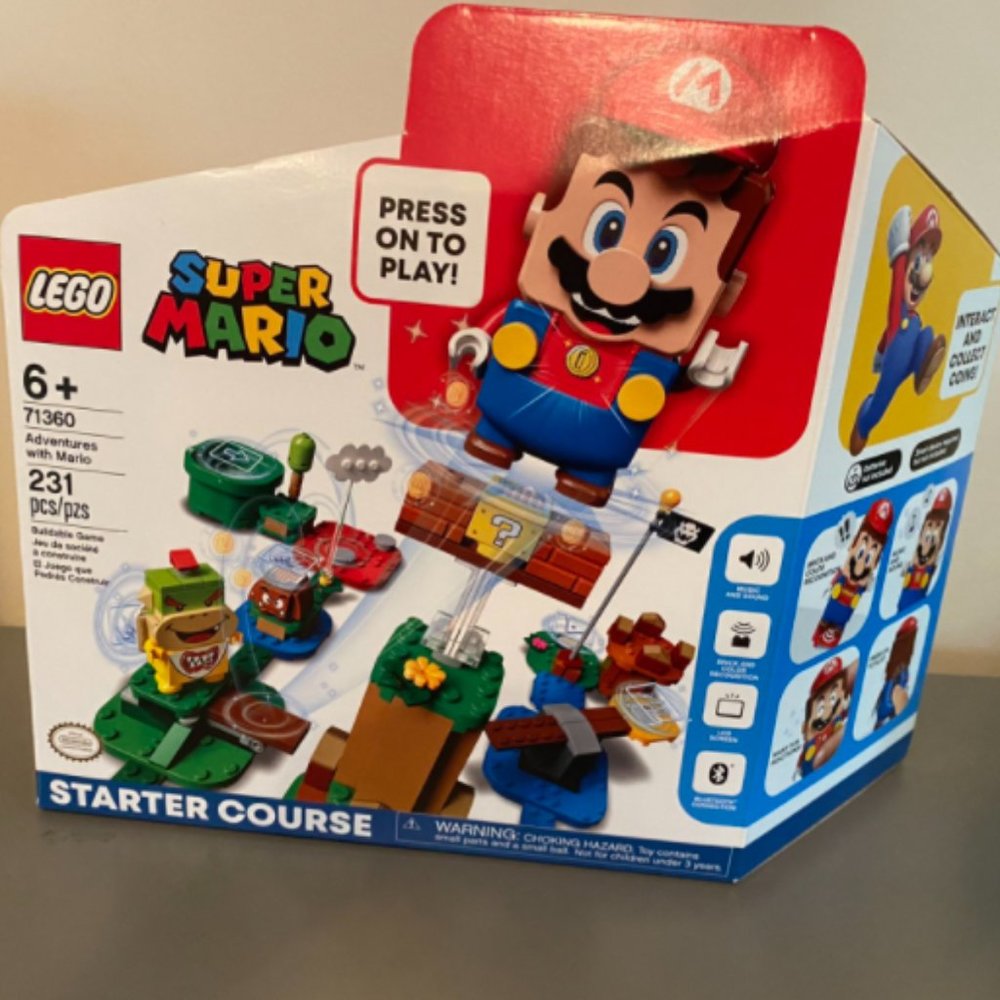 New in box LEGO Super Mario Adventures